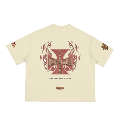 ROXXSTAR Classic Boxy Tee - SAND (Unisex)