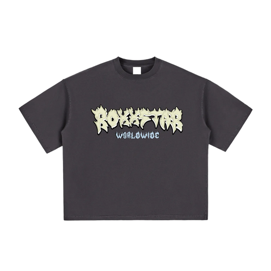 Classic ROXXSTAR T-Shirt (Bone Logo)