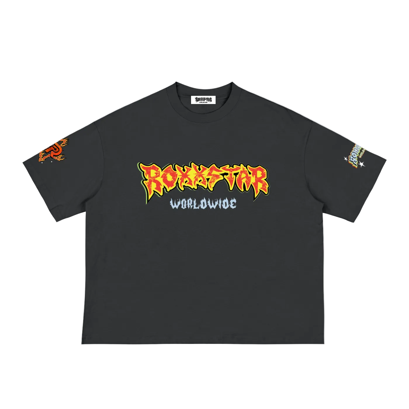 ROXXSTAR Classic Boxy Tee - NOIR (Unisex)