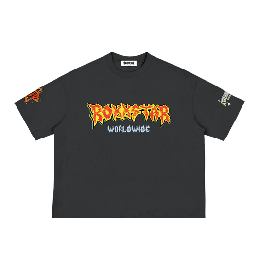 ROXXSTAR Classic Boxy Tee - NOIR (Unisex)