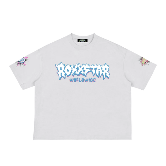 ROXXSTAR Classic Boxy Tee - WHITE (Unisex)