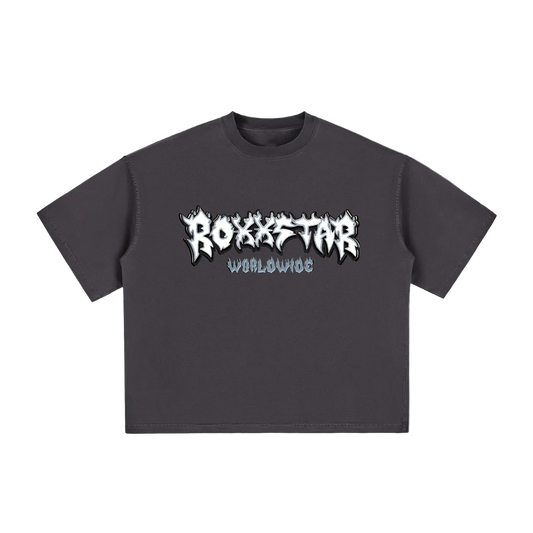 Classic ROXXSTAR T-Shirt (White Logo)