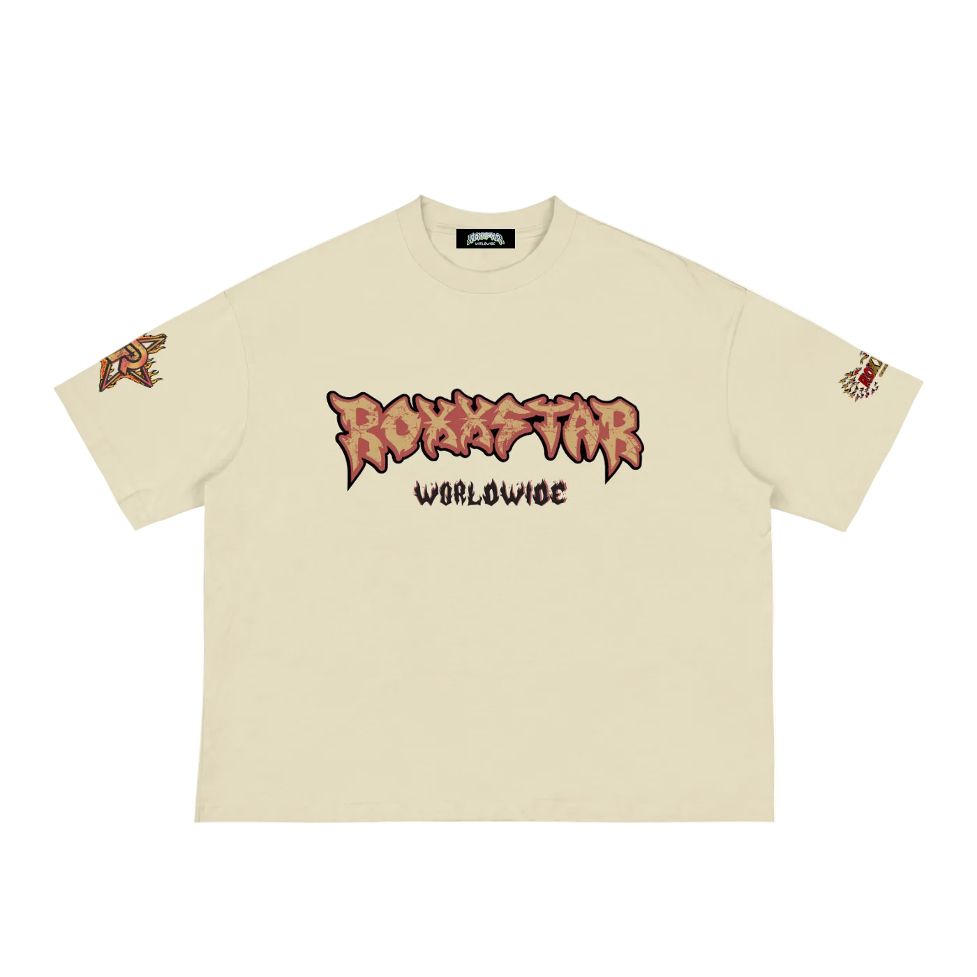 ROXXSTAR Classic Boxy Tee - SAND (Unisex)