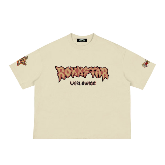 ROXXSTAR Classic Boxy Tee - SAND (Unisex)
