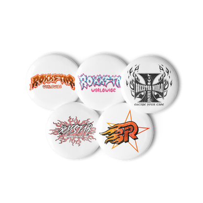 ROXXSTAR Pin Buttons