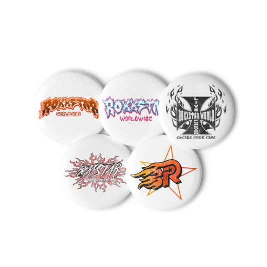 ROXXSTAR Pin Buttons